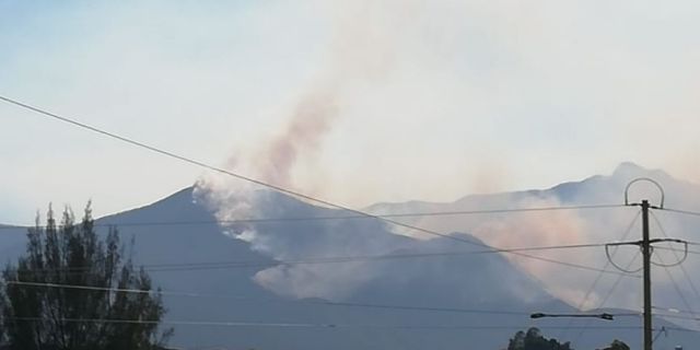 Incendio en Quiavini, incontrolable 